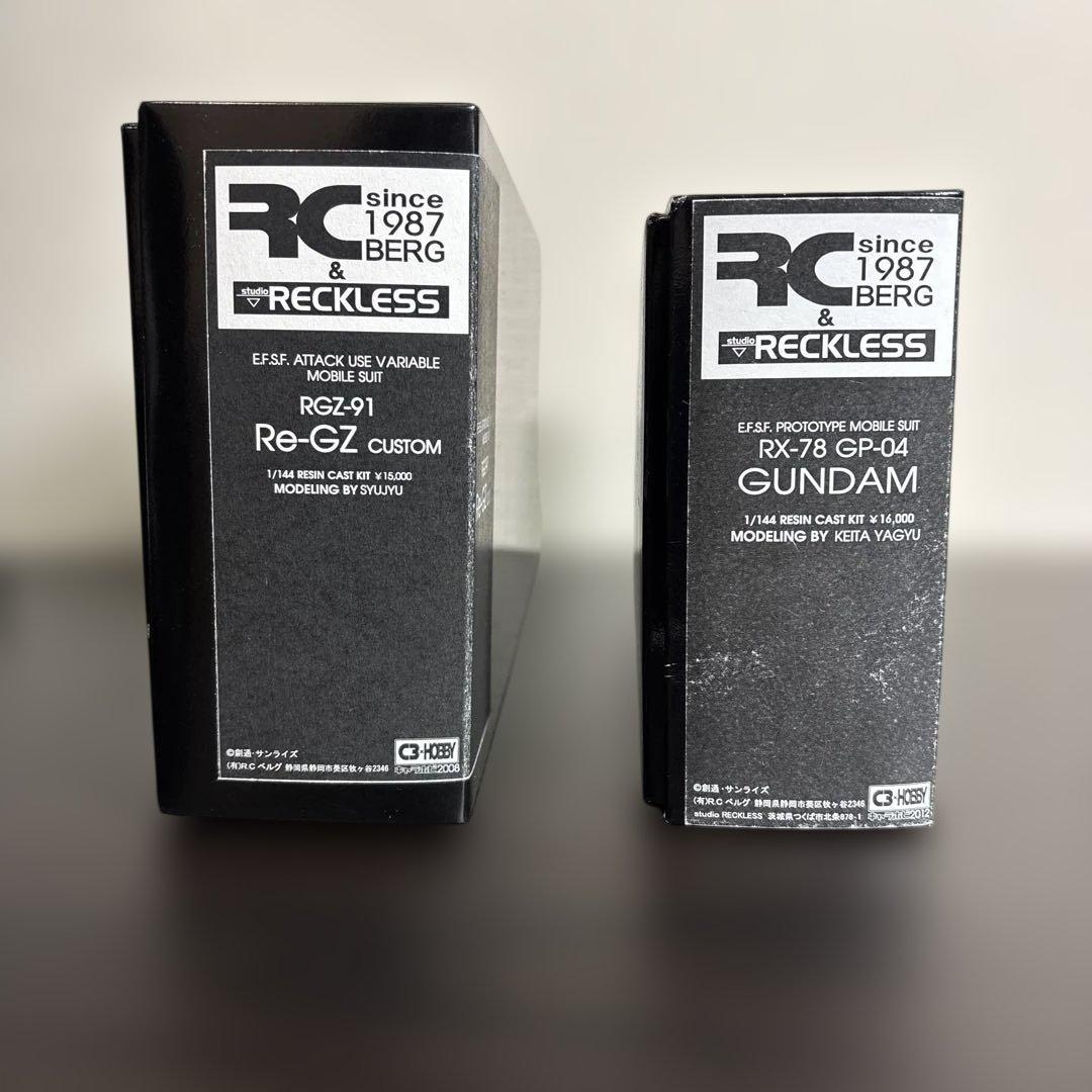 1/144RGZ-91B リ・ガズィカスタム 、GP04レジンキャストキット