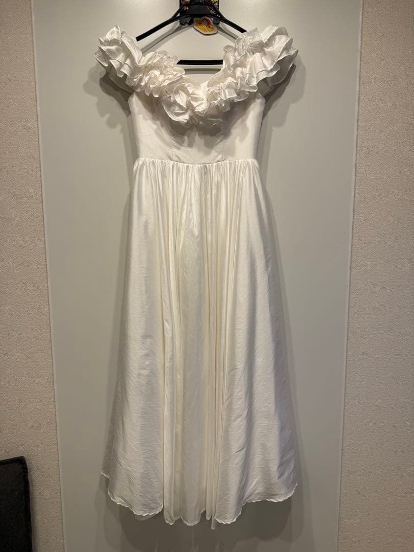 ホワイト ウェディング ブライダル 前撮り ドレス