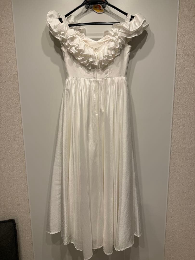 ホワイト ウェディング ブライダル 前撮り ドレス