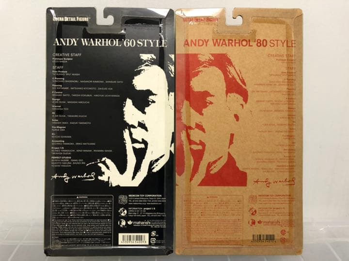 アンディーウォホール　フィギュア