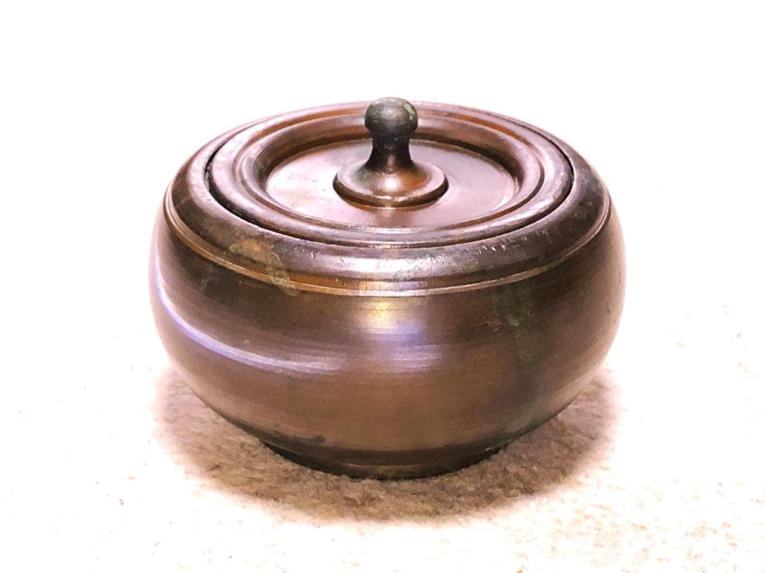 【 江戸期銅合子 】　17～18世紀