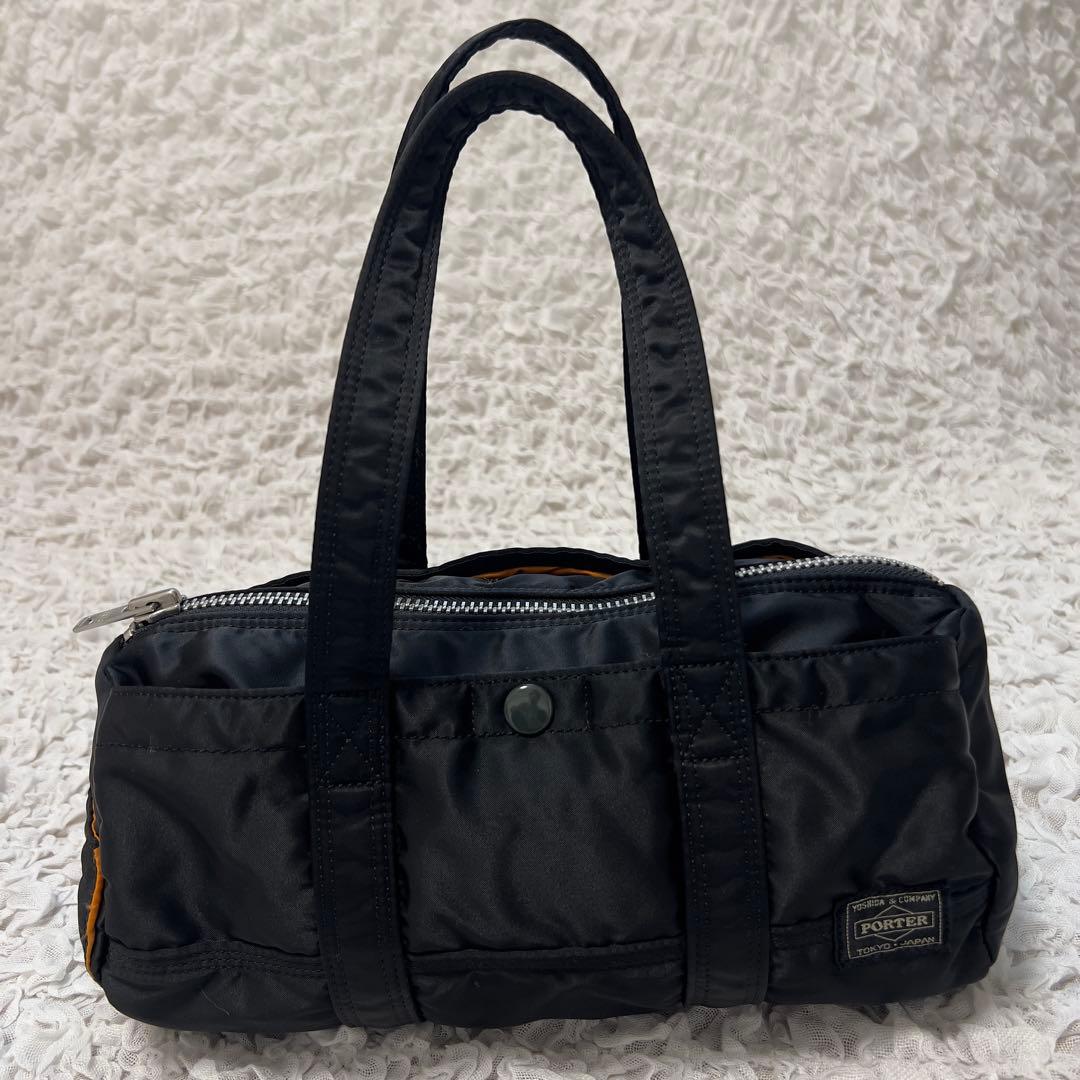 【土日限定】美品ポーター　タンカー　ミニボストンバッグ　ハンドバッグ　黒　現行品