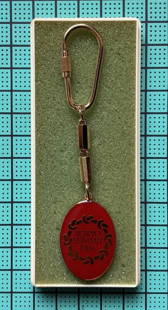警視庁キーホルダー　～TOKYO SUMMIT 1986～