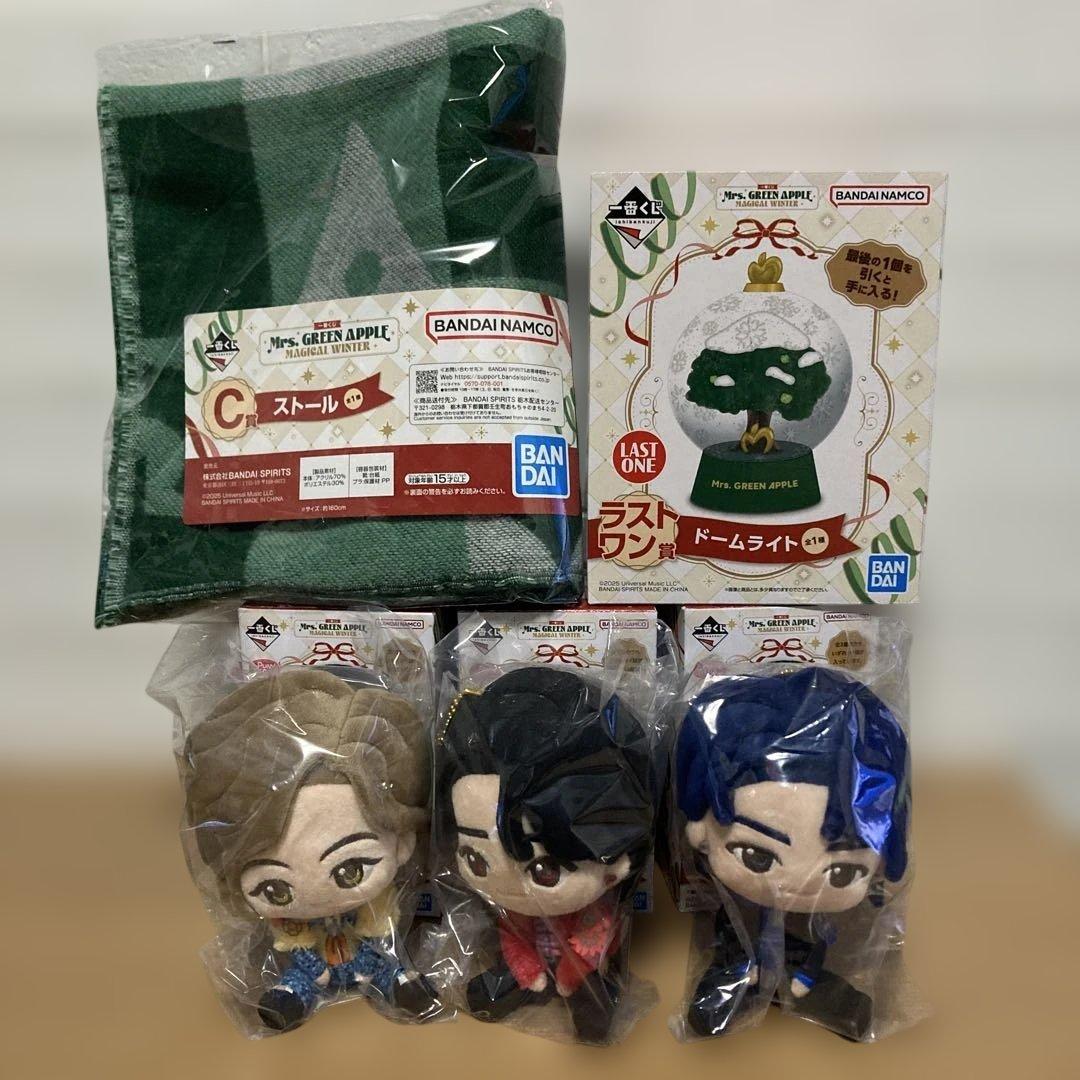 【ミセス】一番くじ A賞コンプ&C賞ストール&ラストワンセット