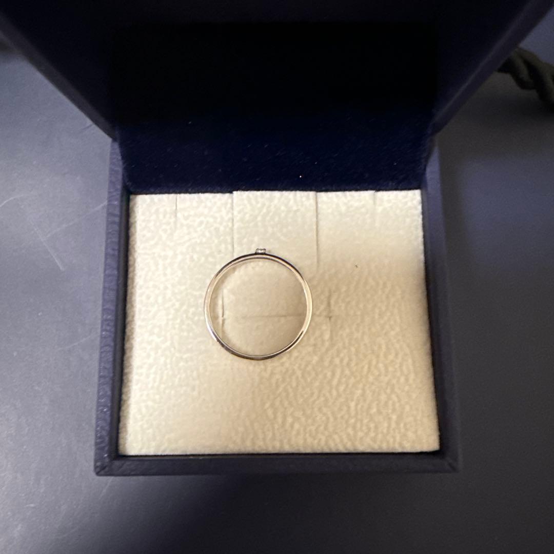 【半額以下】 ヴァンドーム青山 ホワイトゴールド ペアリング9号