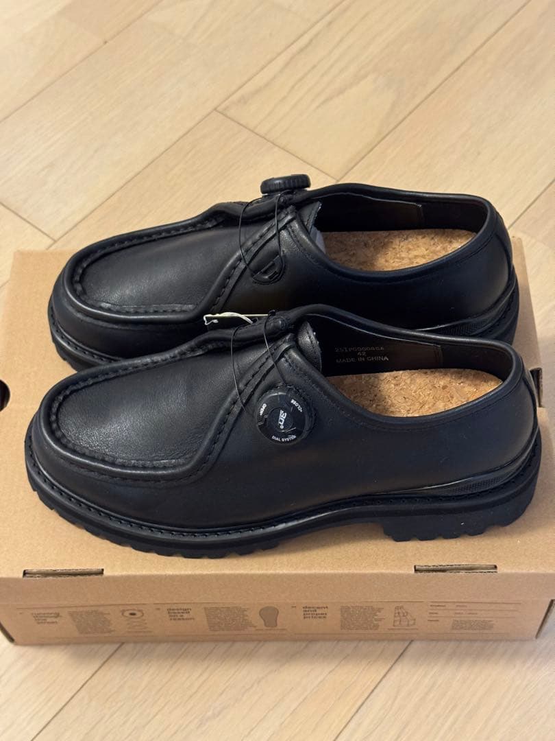 PG × Steven Alan」 KNOCK BLACK LEATHER 42