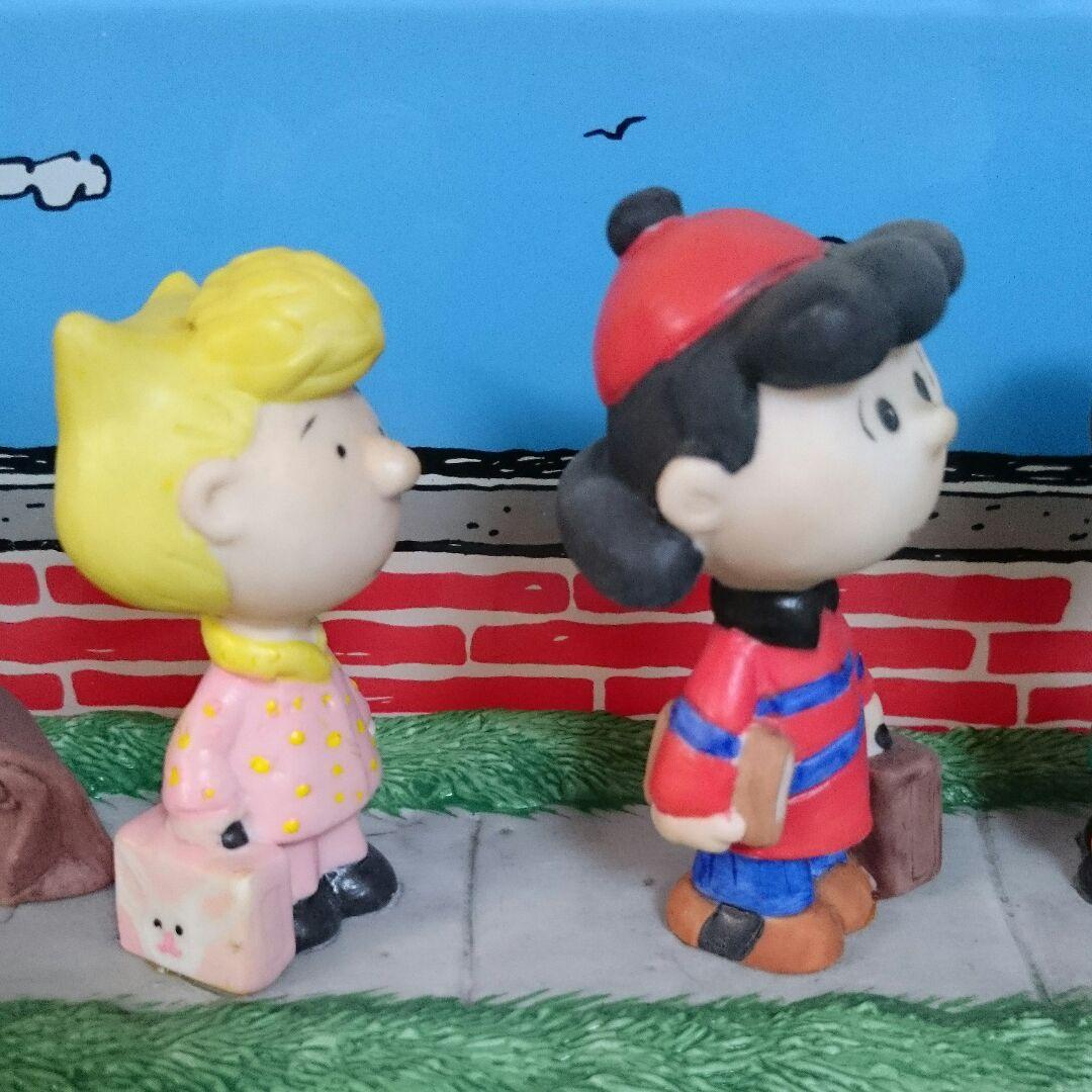 スヌーピーと仲間たちUSA直輸入陶器製オブジェ(世界限定)