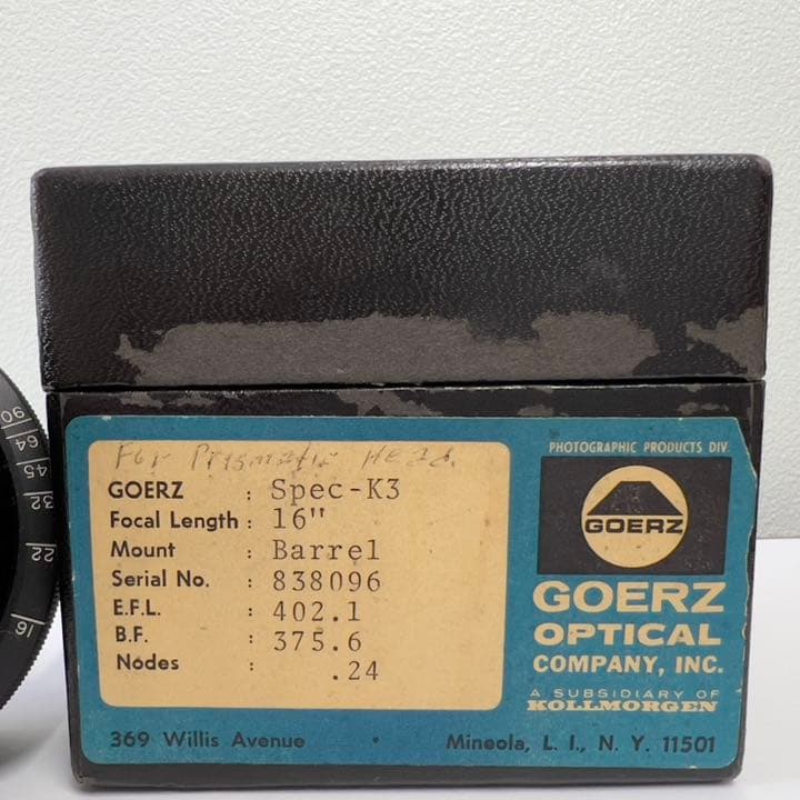 GOERZ KENRO 元箱付き16インチ　f11