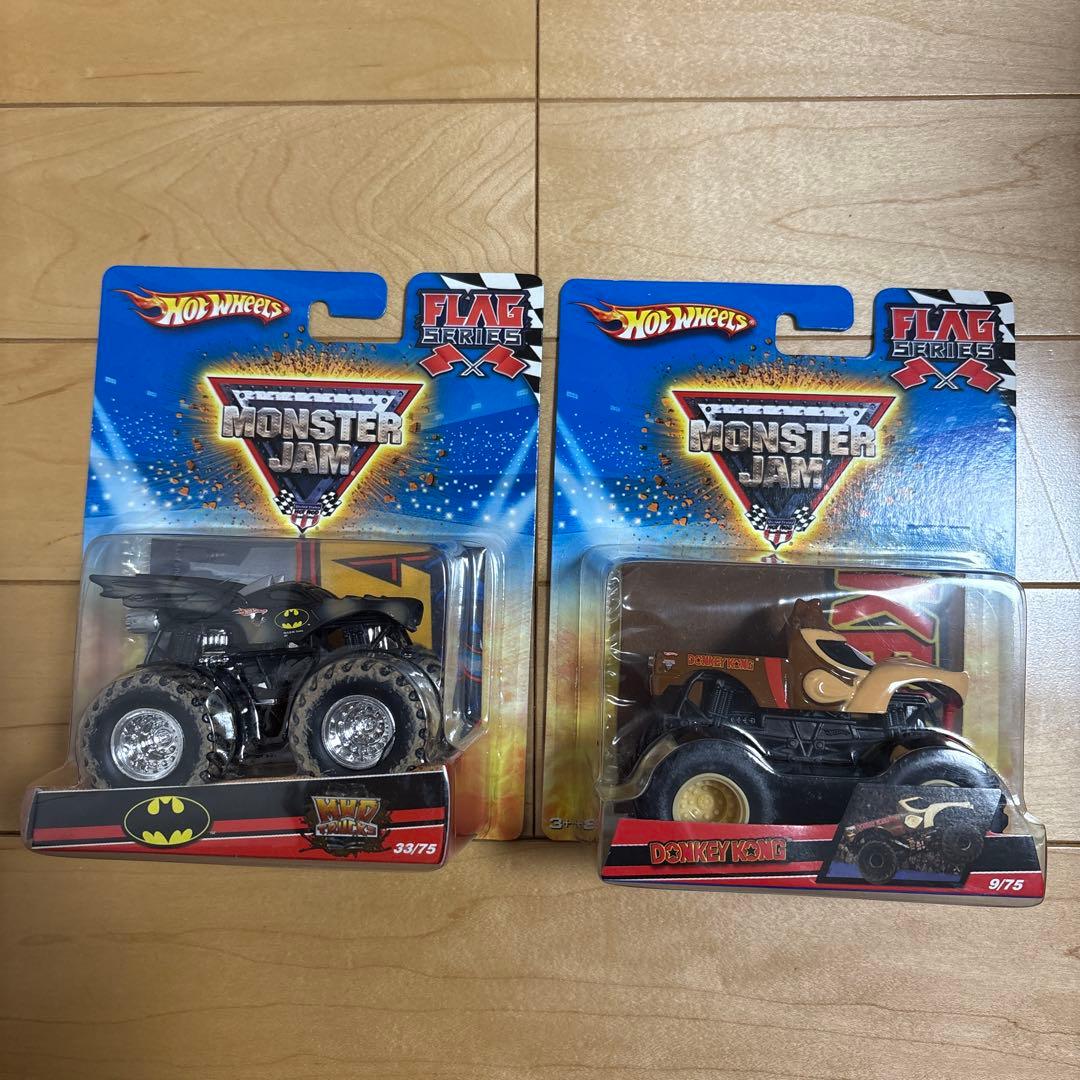 ホットウィール　モンスタージャム　2台　レア