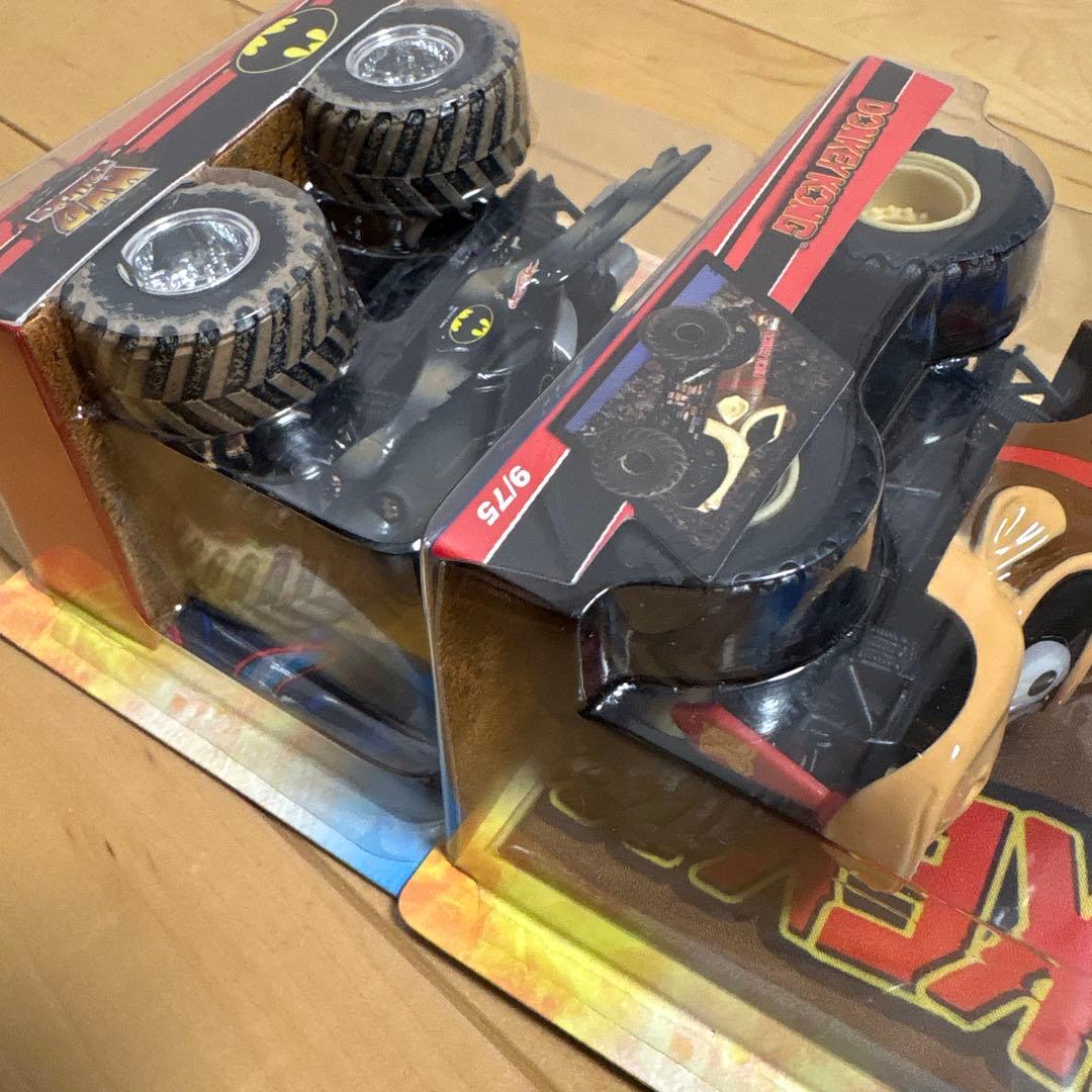 ホットウィール　モンスタージャム　2台　レア