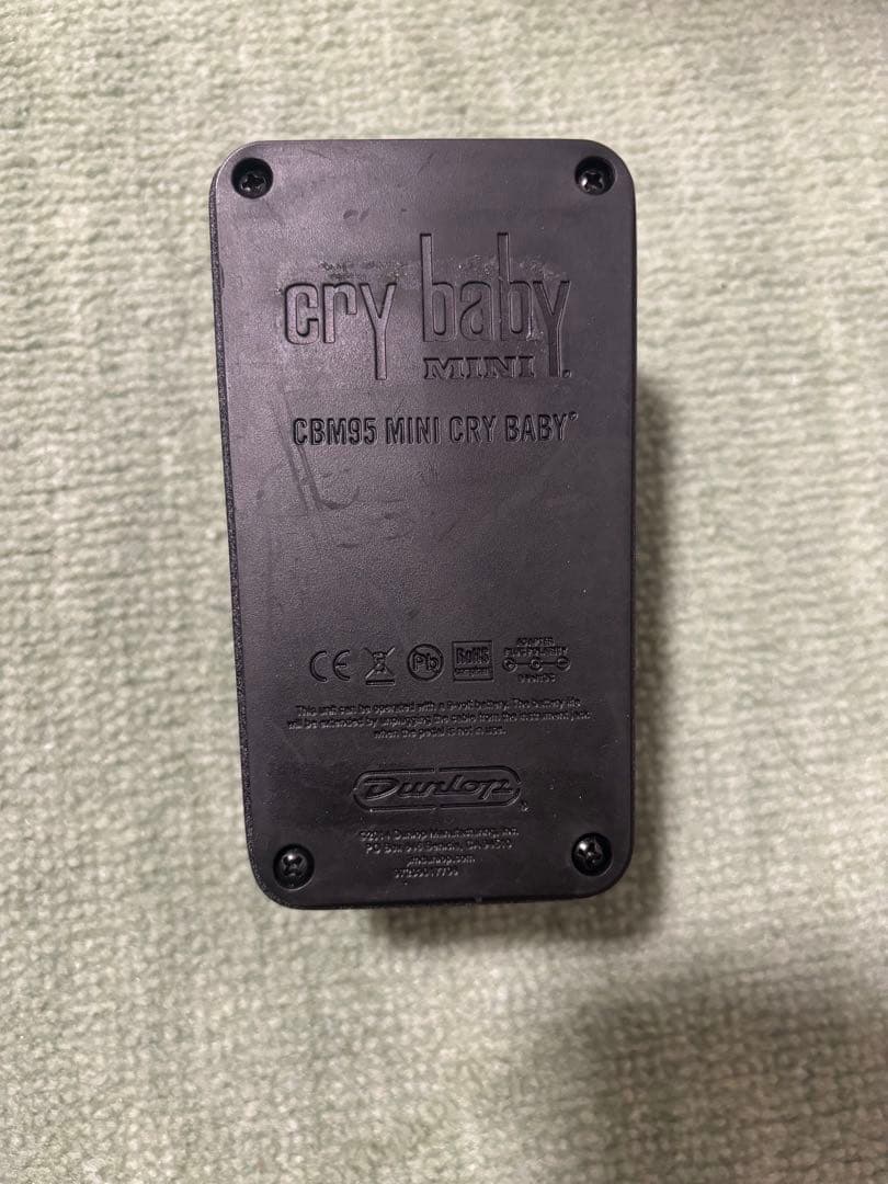 JIM DUNLOP/CBM95 Crybaby Mini Wah（付属品完備）