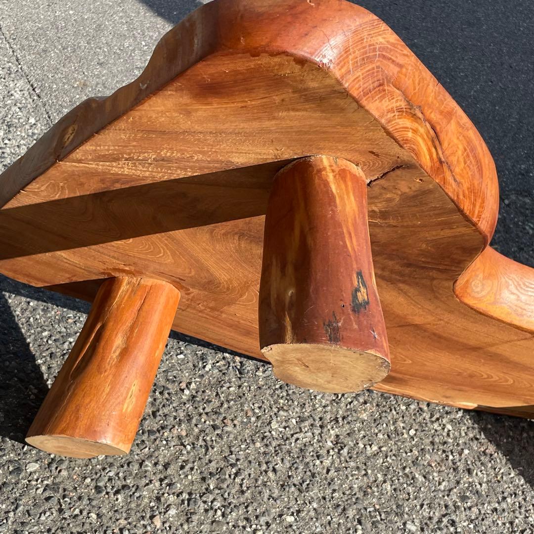 一枚板 ローテーブル 座敷机 古民家 座卓 古い モダン DIY リメイク