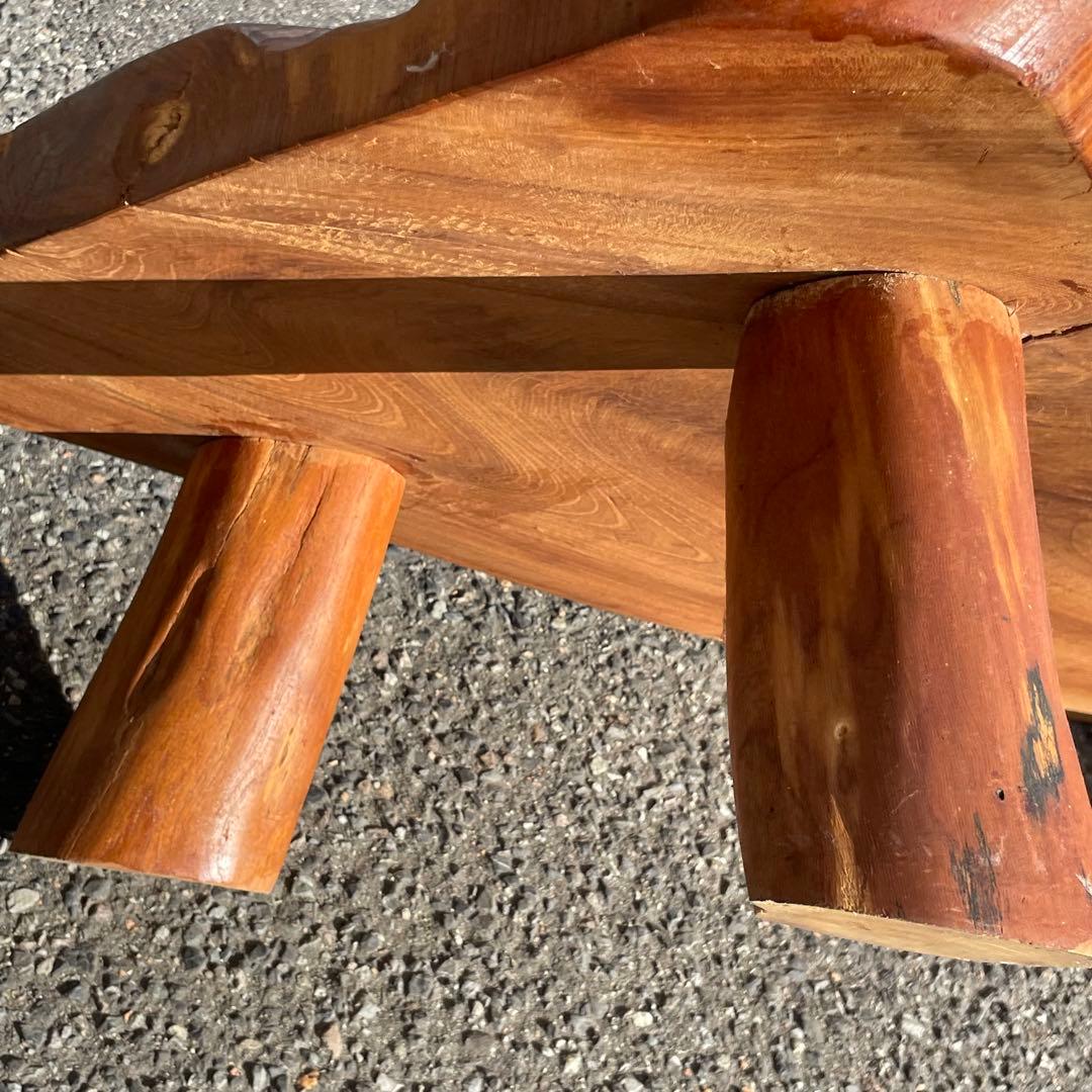 一枚板 ローテーブル 座敷机 古民家 座卓 古い モダン DIY リメイク