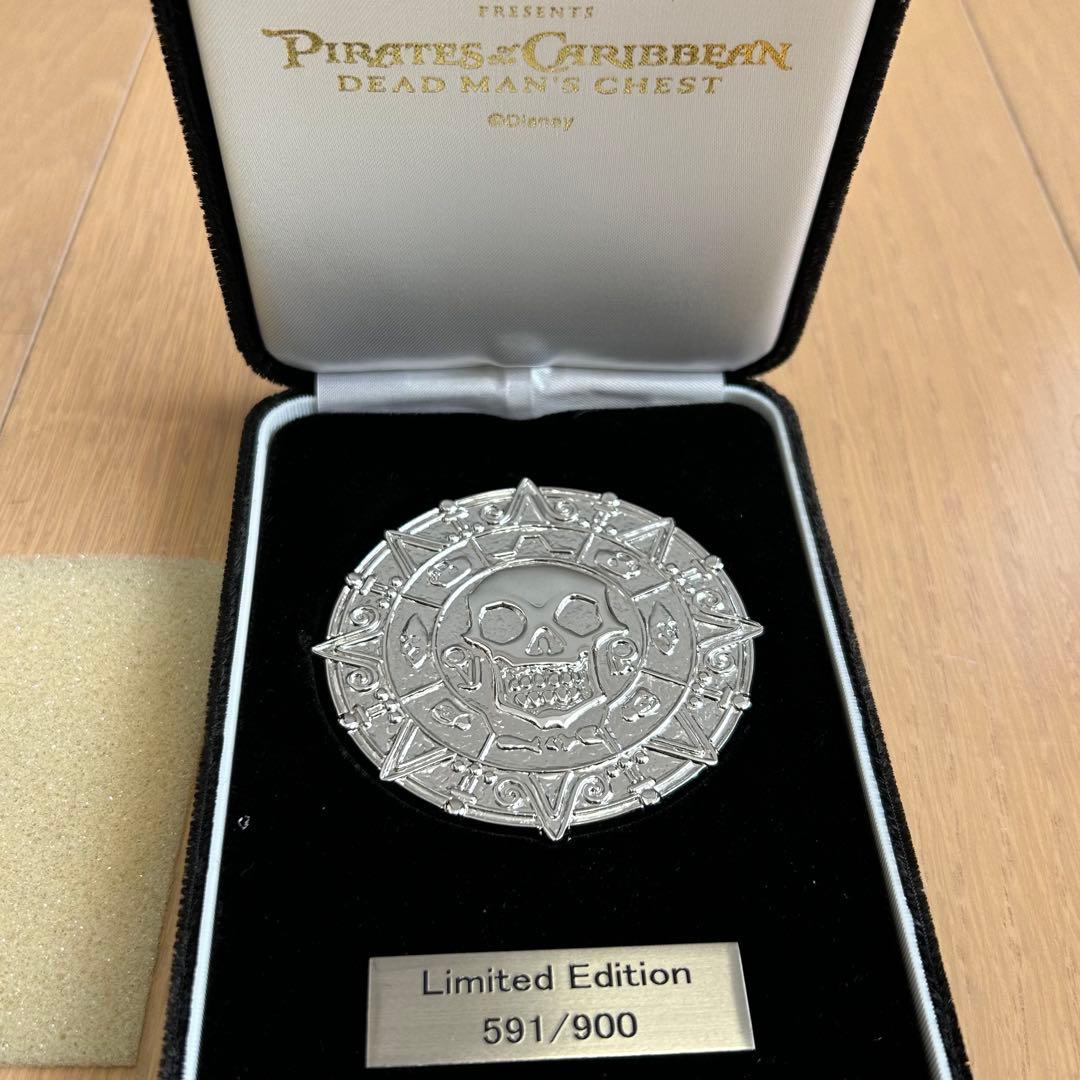 純銀　パイレーツ・オブ・カリビアン 限定メダル 591/900