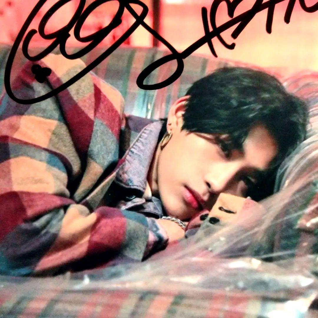 イム・ジミン直筆サイン入り2Lサイズ写真…JUST B…