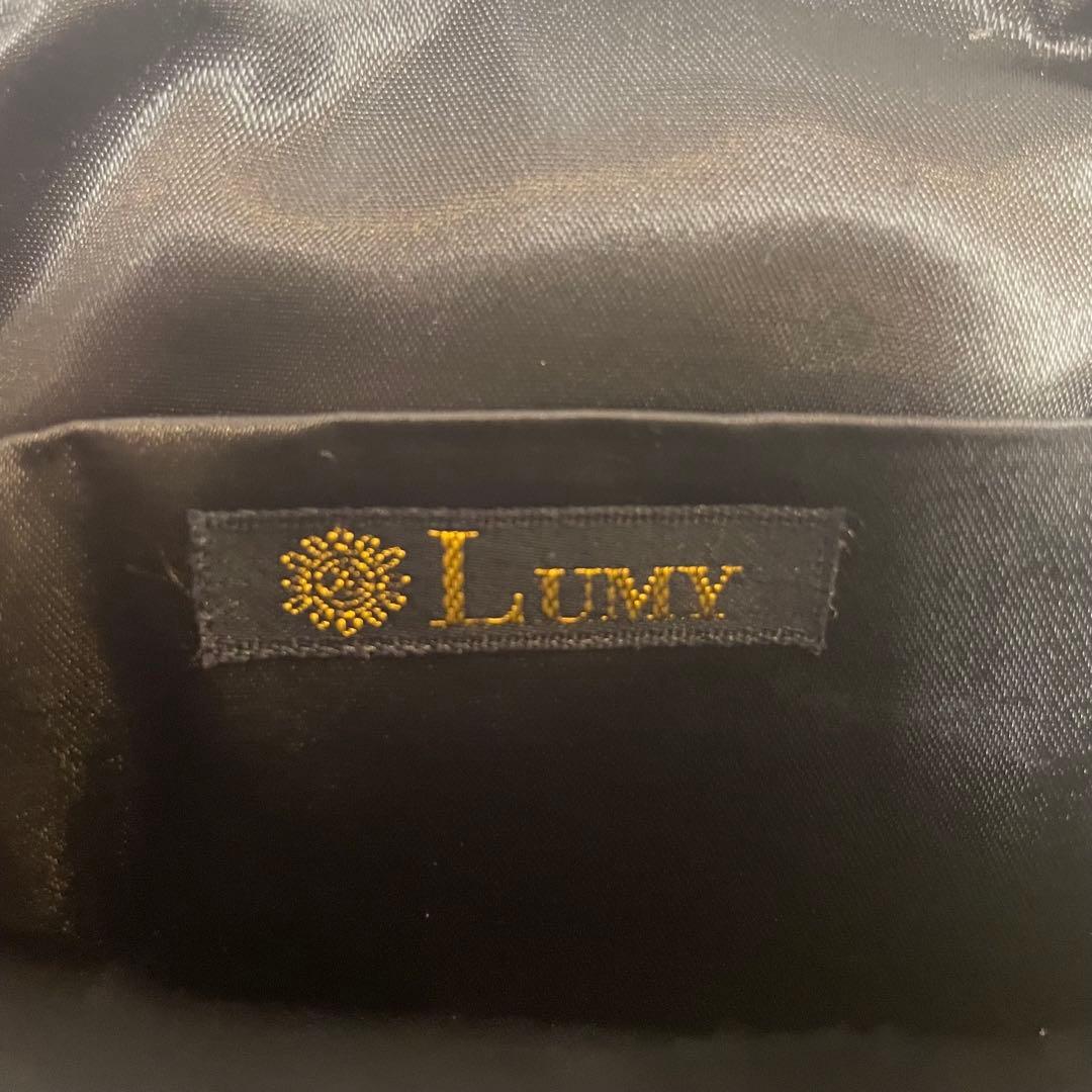 ビーズ　ハンドバッグ　LUMY はしもと　パーティーバッグ