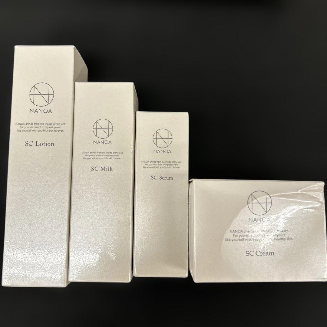 506547ナノア NANOA スキンケアセット 化粧水 美容液　乳液　クリーム