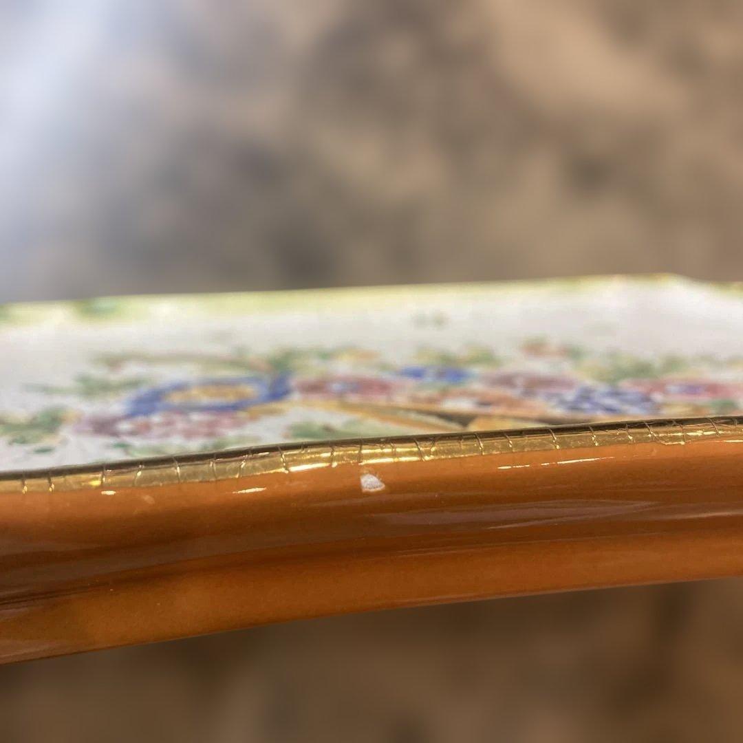 Gialletti Giulio Deruta Dec A Mano 陶器トレイ