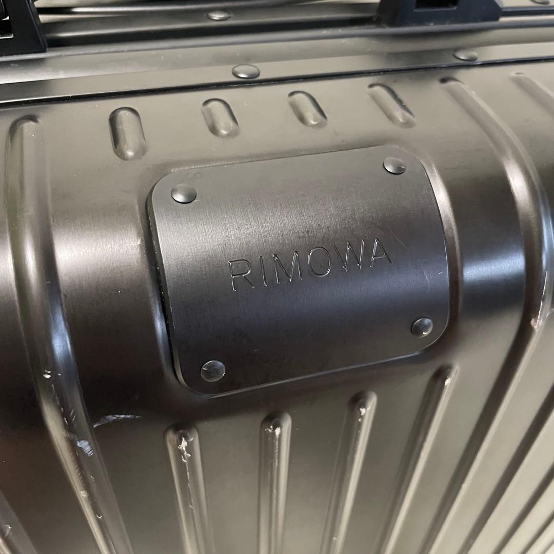 リモワ オリジナル キャビン S ブラック 4輪 スーツケース 92552014