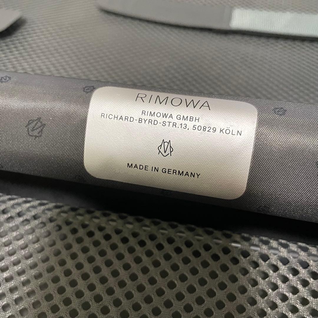 リモワ オリジナル キャビン S ブラック 4輪 スーツケース 92552014