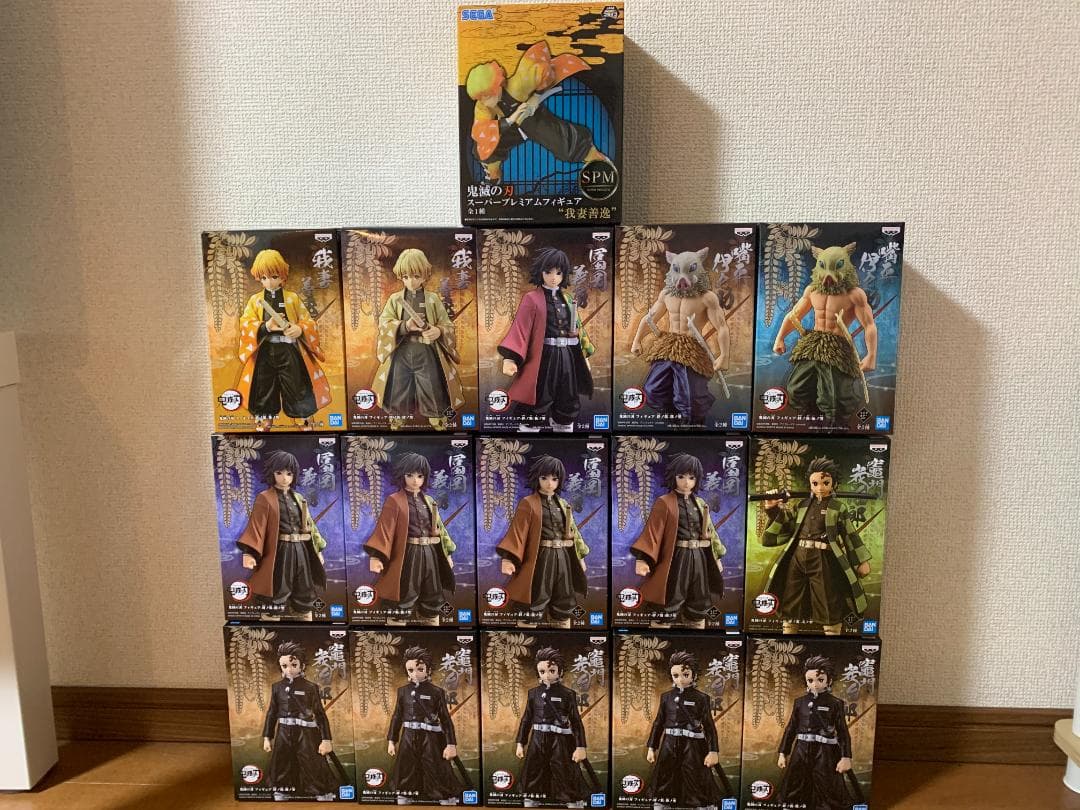 鬼滅の刃 フィギュア - 絆ノ装 炭治郎 善逸 伊之助 冨岡 SPM まとめて