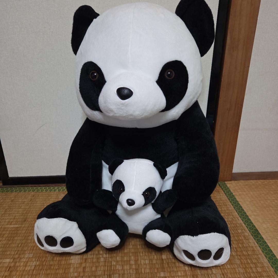 パンダのぬいぐるみ 大きいサイズ 親子