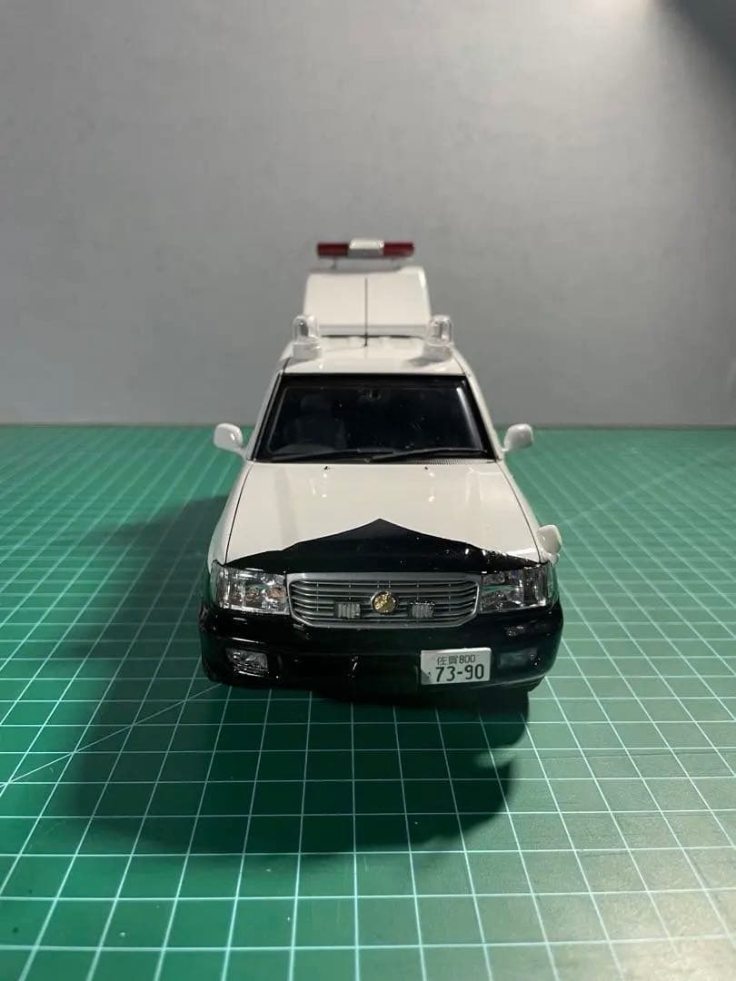 フジミ 1/24 トヨタ ランドクルーザー ランクル パトカー　完成品①