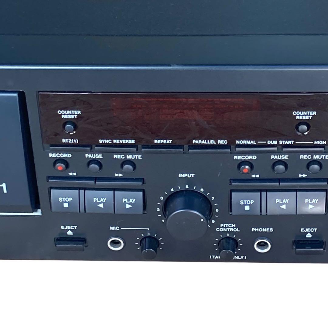 タスカム　TASCAM 202mkV　ダブルカセットデッキ