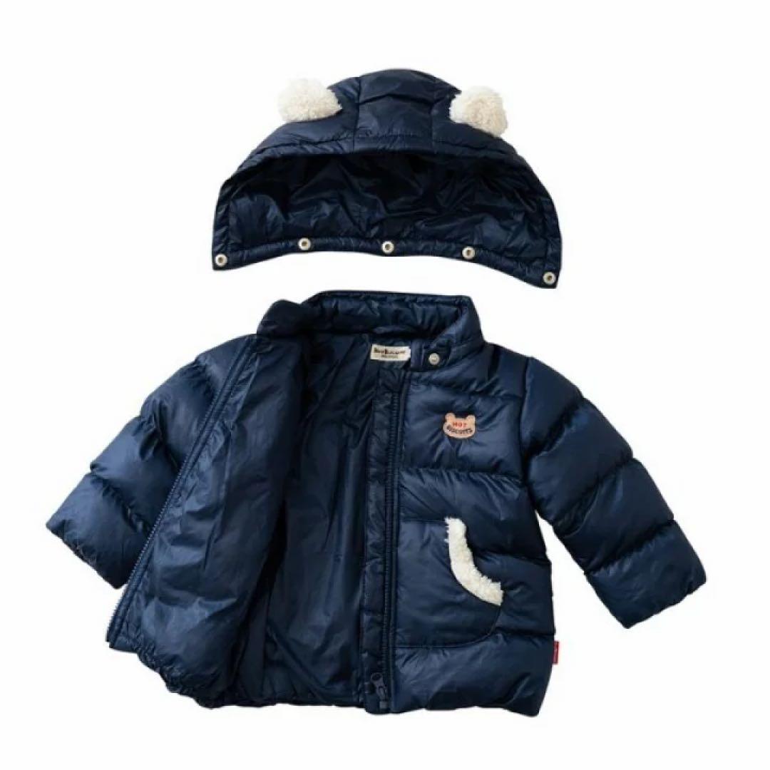 専用ミキハウス ホットビスケッツ　ダウン　高機能 グースリー素材 中綿ジャンパー