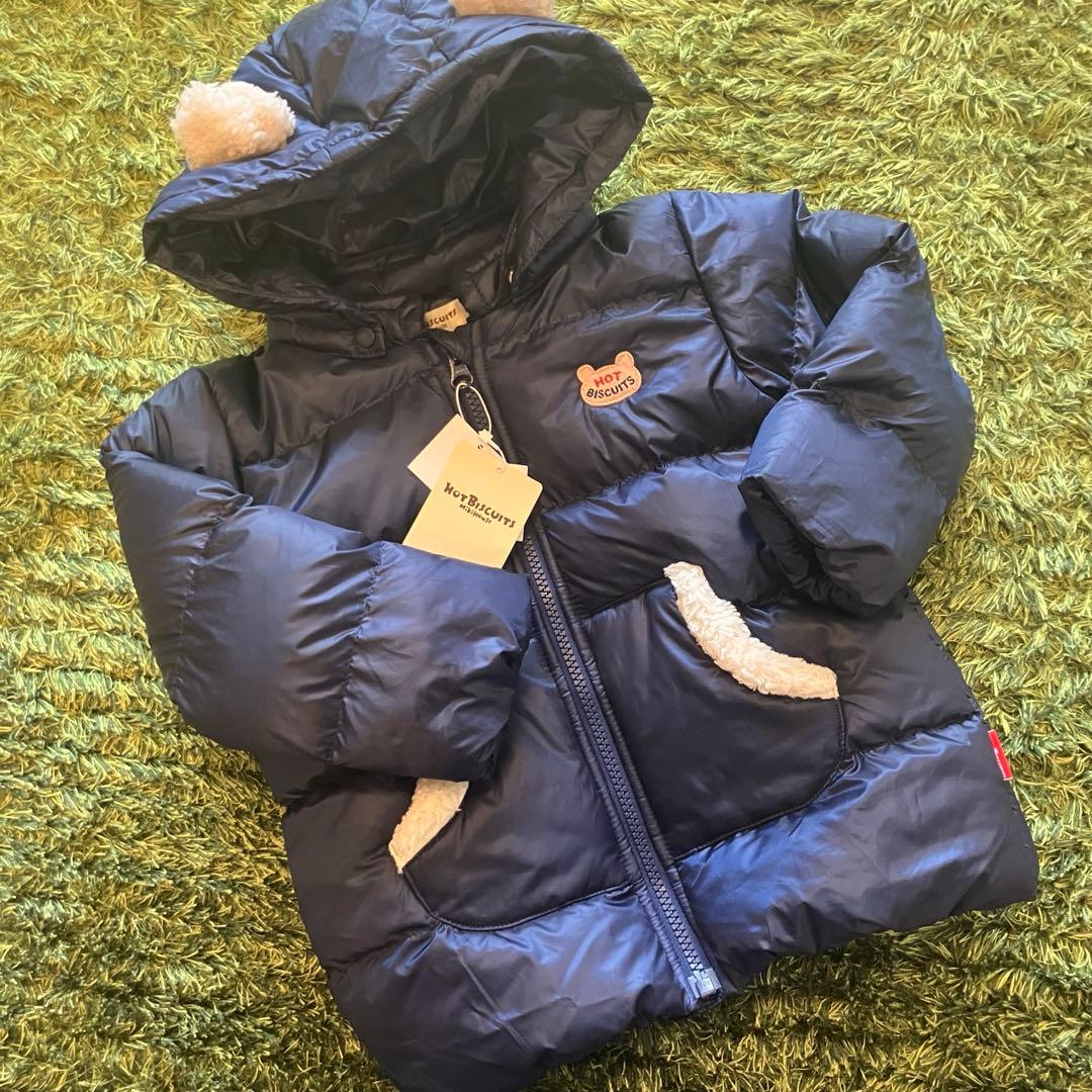 専用ミキハウス ホットビスケッツ　ダウン　高機能 グースリー素材 中綿ジャンパー