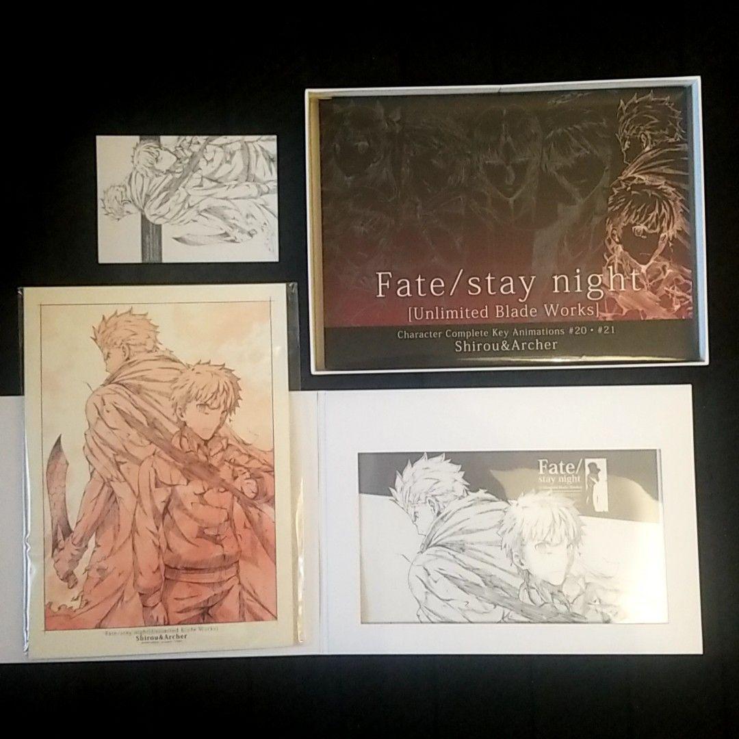 【希少】C88 ufotable FateUBW原画集 + 他3点 【入手困難】