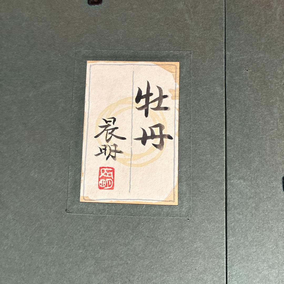 加藤晨明 日本画 M10号「牡丹」