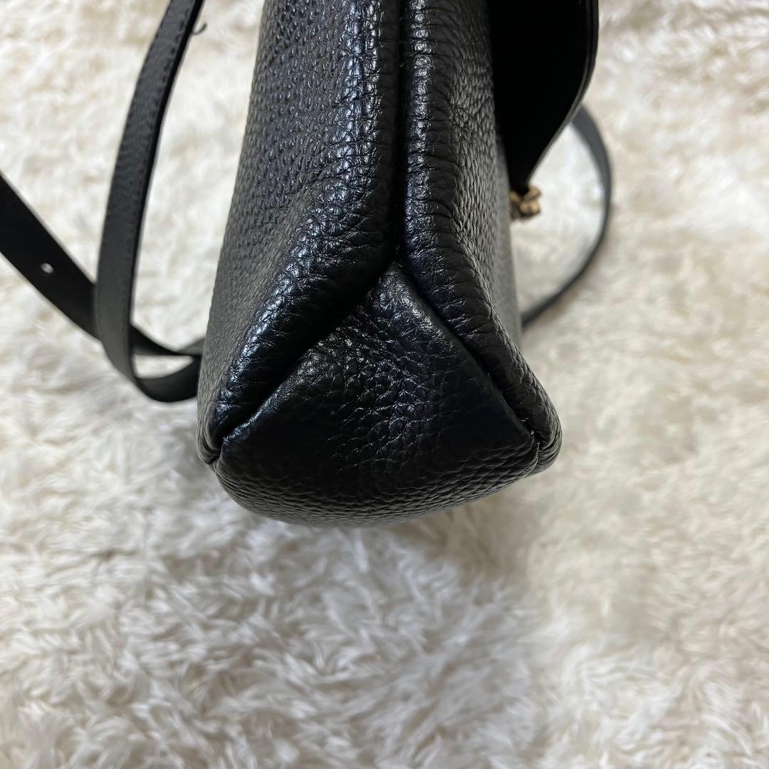 【さっちゃん 様】アニエスベー ショルダーバッグ クロスボディ 牛革 シボ加工