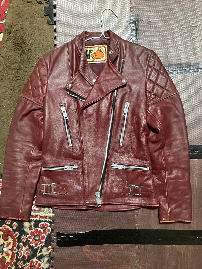 WOLF LEATHERS ウルフレザー　ライダースジャケット