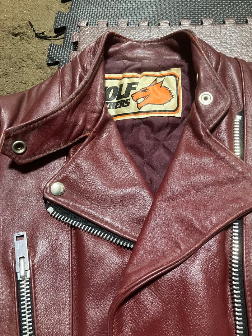 WOLF LEATHERS ウルフレザー　ライダースジャケット