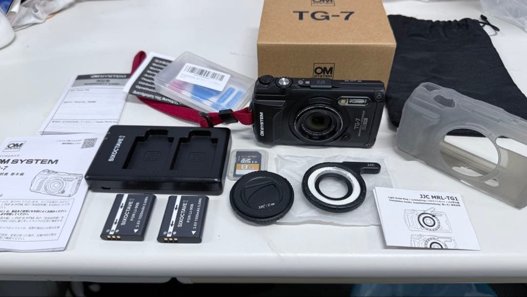 オリンパスTG-7 シャッター100回以下 付属品多数
