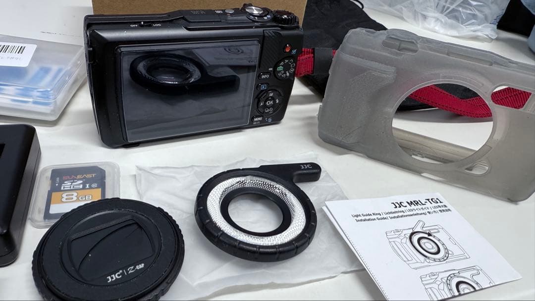 オリンパスTG-7 シャッター100回以下 付属品多数