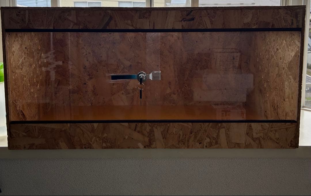 大型爬虫類飼育ケージ 木製 OSBボード製