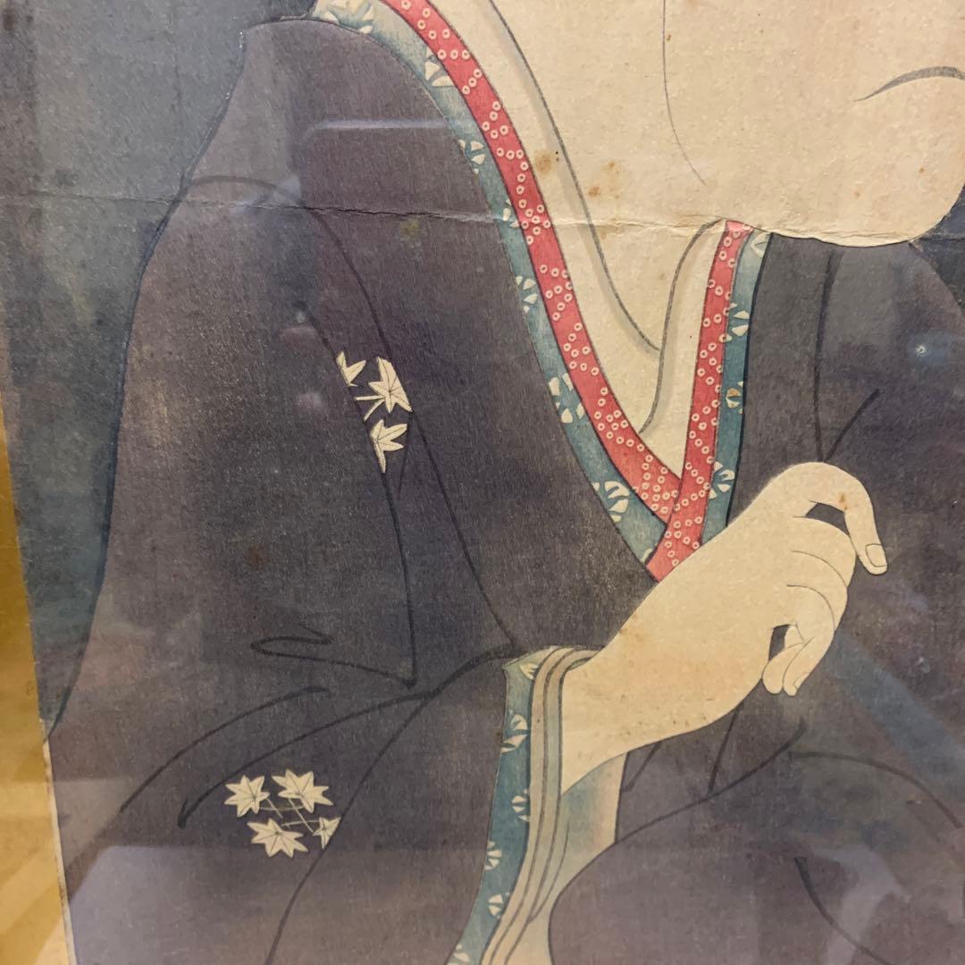 東洲斎写楽　額　絵　役者絵　写楽画