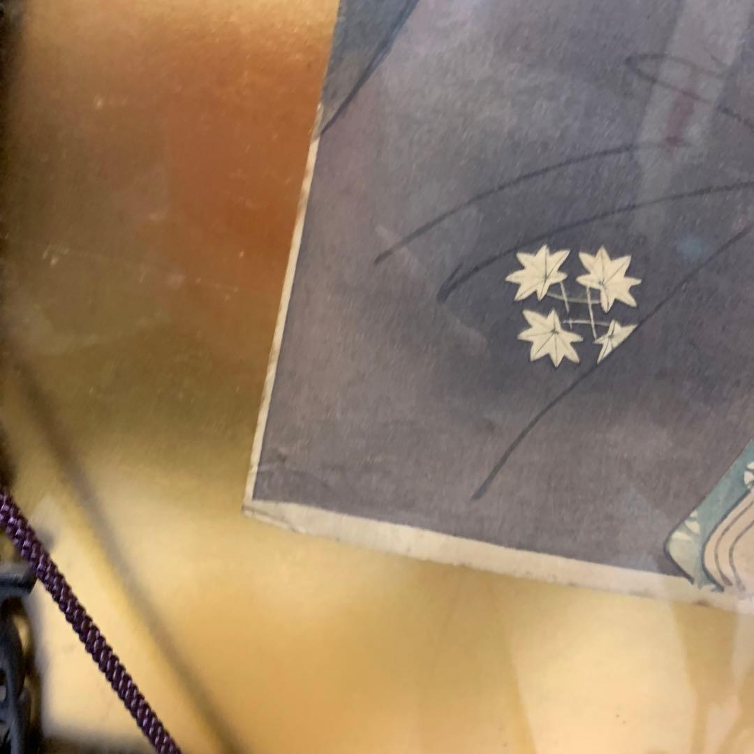 東洲斎写楽　額　絵　役者絵　写楽画