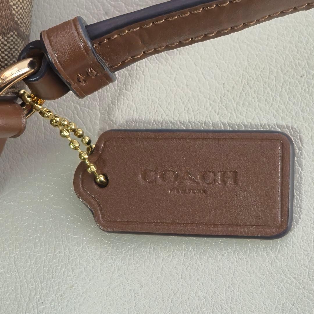 COACH コーチ シグネチャー ショルダーバッグ C9926 ブラウン系