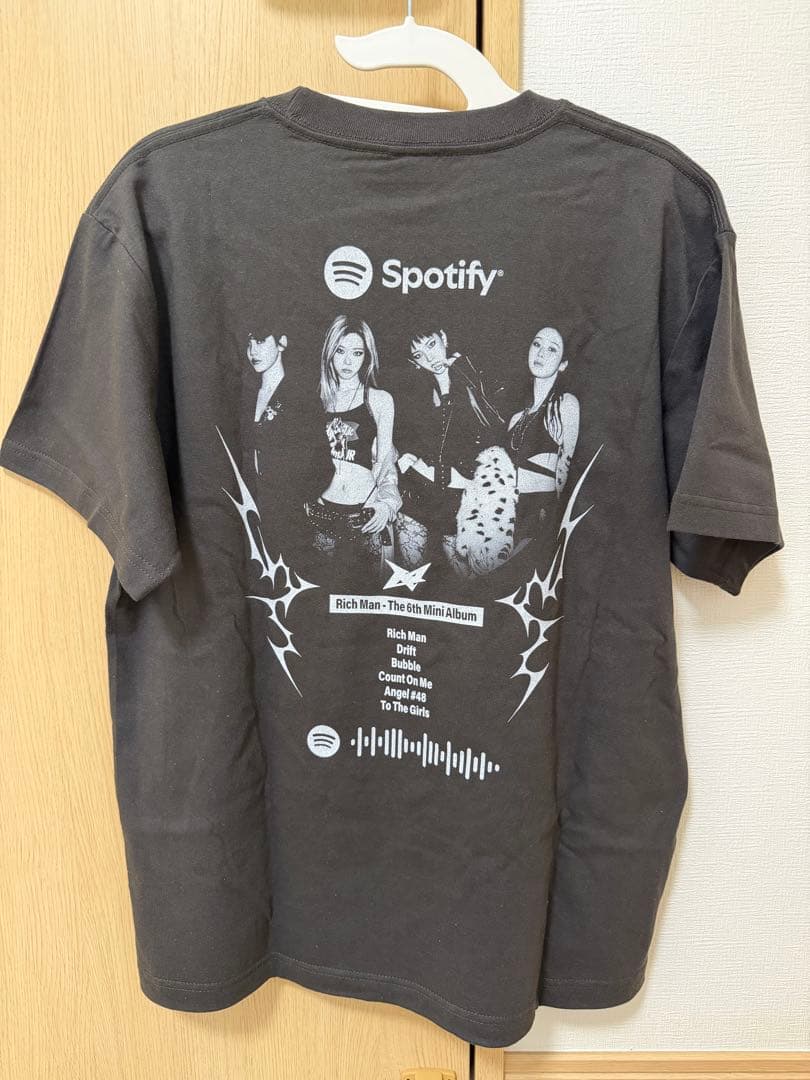 aespa×Spotify 抽選50名限定Tシャツ 新品M