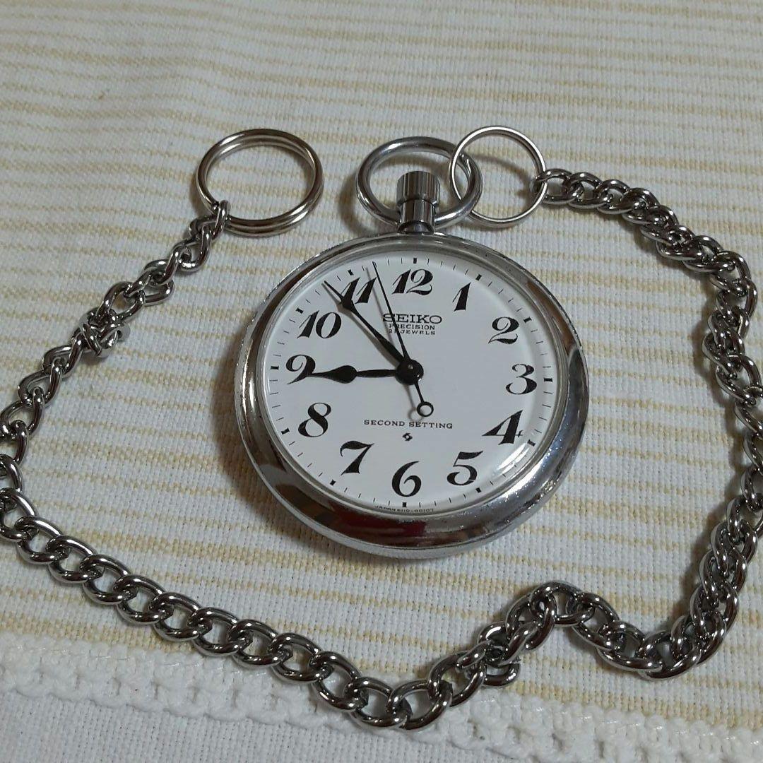 SEIKO PRECISION 21 JEWELS 懐中時計1981年精工舎諏訪