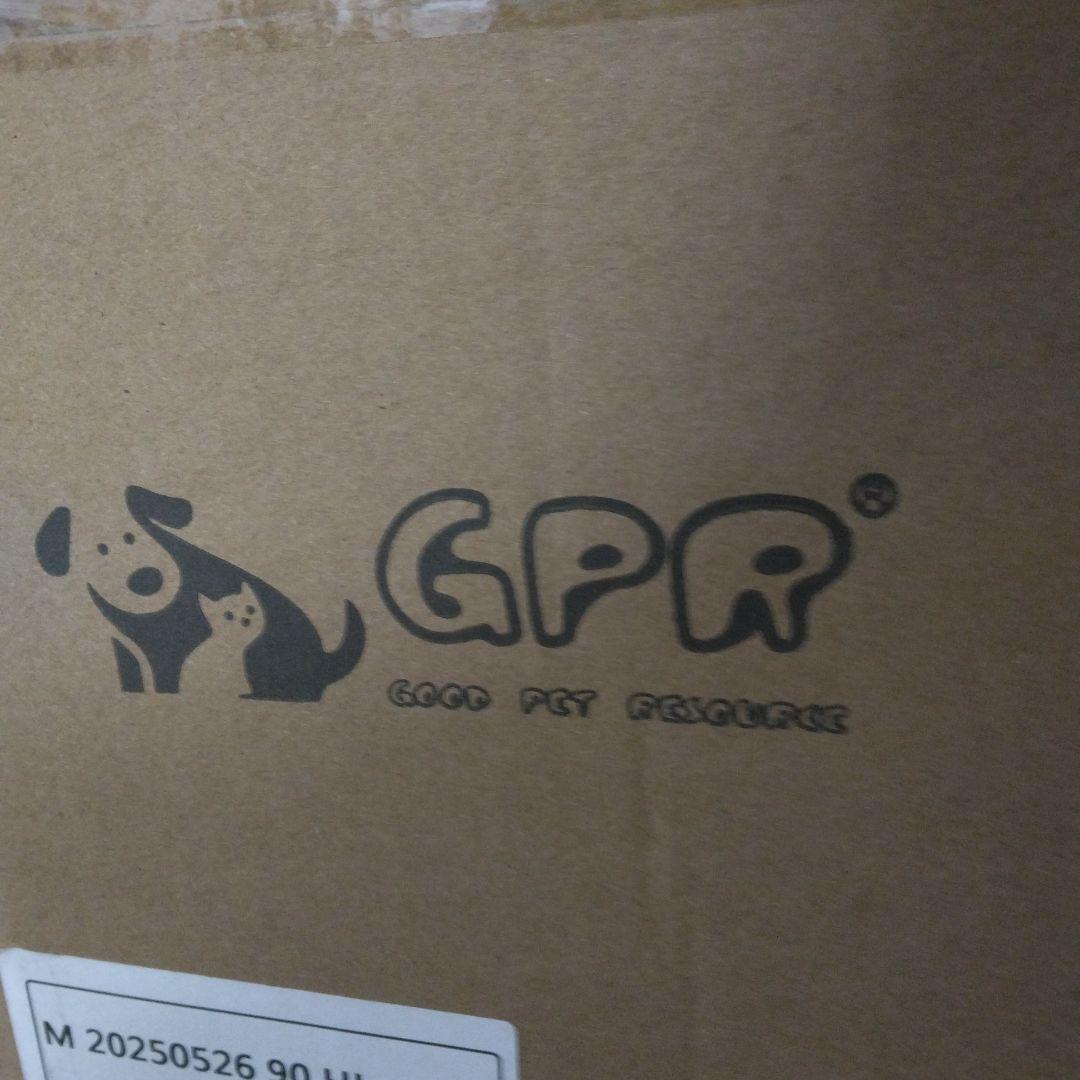 GPR ペット ソフトクレート ケージ ペットキャリー (シルバグレー, XL)