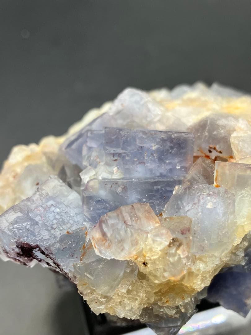 ドイツ　フローライト　原石　標本　ブラックフォレスト