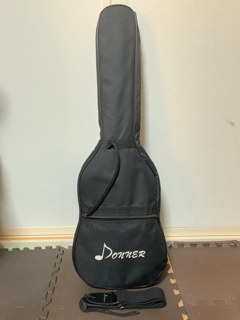 Donner エレキギター レスポール タイプ DL-124 黒