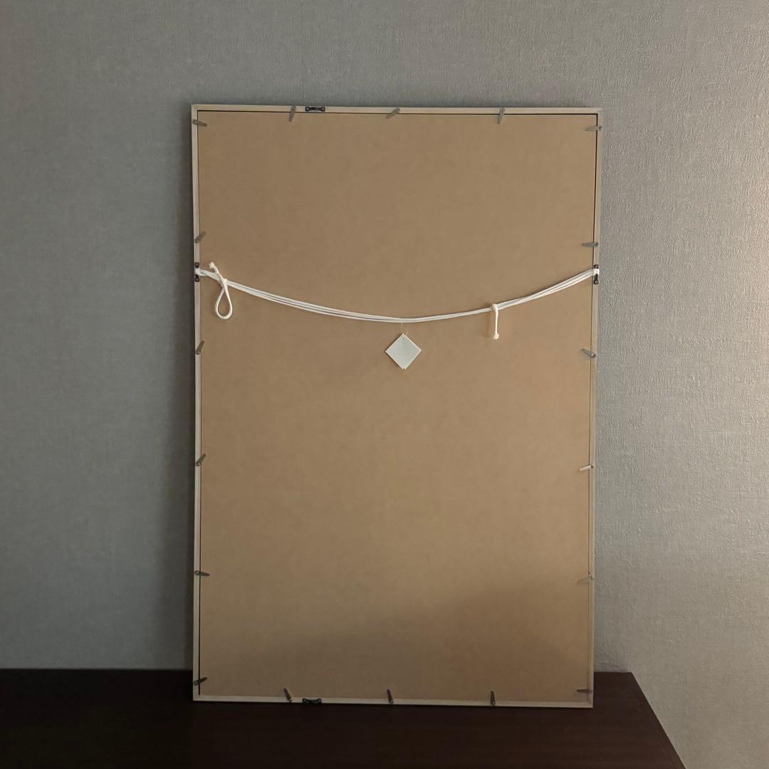 【アートポスター】ミニマルアート『ドナルド・ジャッド』　フレーム付き