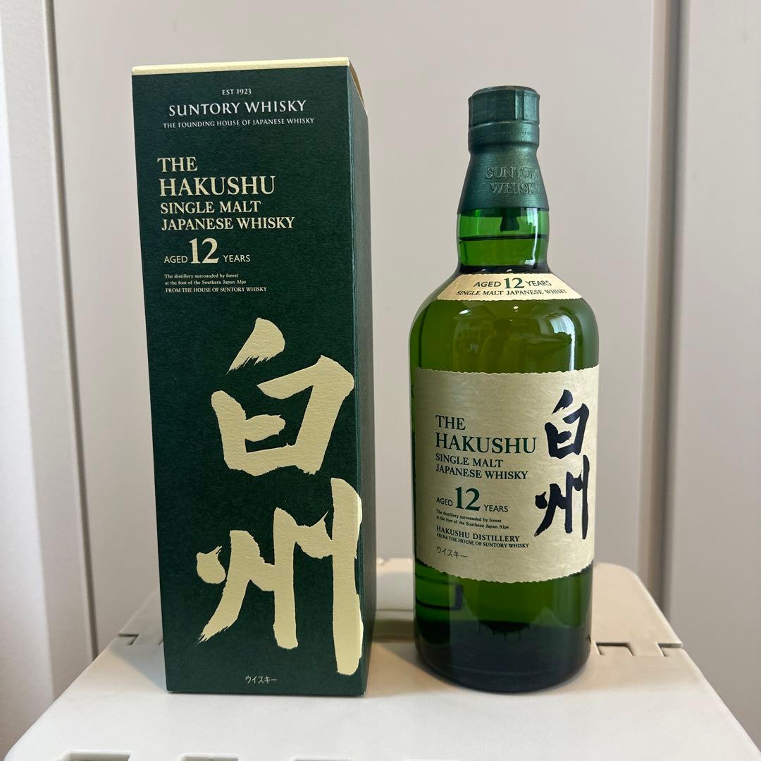 サントリーウイスキー白州12年正規品2本セット