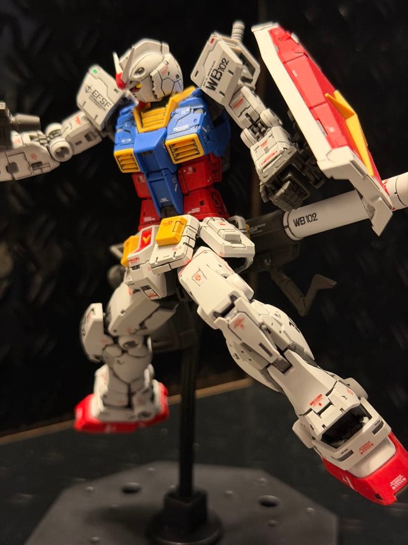 ネル　rg ガンダムver2.0 完成品&綾波レイ