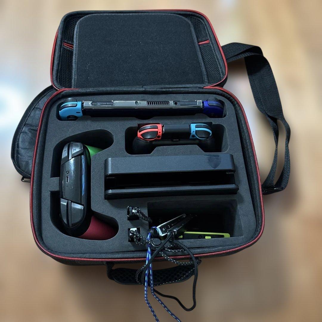 【美品】有機EL Nintendo Switch 、プロコン等➕周辺機器ケース